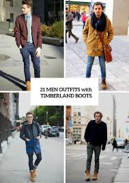 Fall And Winter Outfits With Timberland Boots For Men Timberland Outfits Men Mens Outfits Timberland Boots Mens