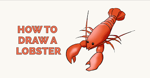 Like you can see, drawing a simple lobster isn't too difficult if you followed this tutorial carefully! How To Draw A Lobster Really Easy Drawing Tutorial