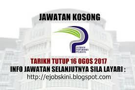 Mohon jawatan kosong di lpp (lembaga pertubuhan peladang), (tertakluk kepada tarikh tutup setiap jawatan) kepada mereka yang berminat untuk menjawat jawatan kosong di lpp ( lembaga pertubuhan peladang) pengambilan kerja kosong ini telah dibuka buat seluruh warganegara. Jawatan Kosong Pa Twitter Jawatankosong Sila Rt Jawatan Kosong Lembaga Pertubuhan Peladang Lpp 30 Ogos 2017 Https T Co Uqa9uoncly