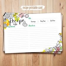 Recipe Cards For Digital Download Recipe Binder Recipe Etsy In 2020 Printable Recipe Cards Recipe Cards Recipe Cards Template