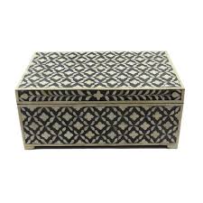 16 Bombay Taj Bone Inlay Large Decorative Box Decorative Boxes Bone Inlay Inlay Furniture