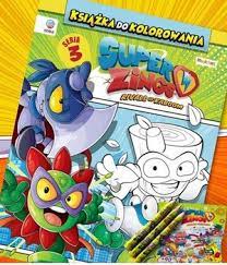 Teams rivals super zings kolorowanki do druku 1000x887 png. Super Zings Ksiazka Do Kolorowania Prasa Sklep Empik Com