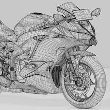 Gambar kartun motor hitam putih sobponsel. Artstation Jehoshaphat Imanuel Sinyo Septa