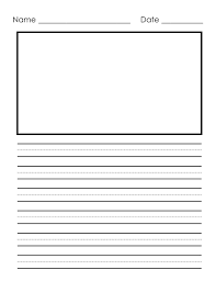 Primary Writing Paper Kindergarten Writing Paper Primary Writing Paper Writing Paper Template