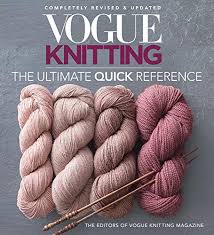 The make 1 increase adds a new stitch between two existing stitches, and you can knit it so that it twists to the right or left. Vogue Knitting The Ultimate Quick Reference In 2021 Vogue Knitting Knitting Magazine Knitting