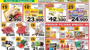 Indomaret katalog belanja pasar swalayan. Jangan Lewatkan Promo Giant Katalog Belanja Mingguan Periode 25 31 Agustus 2020 Tribunjateng Travel