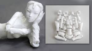 3d Printed Doll Bjd Prints Acrylic Colors Art Dolls