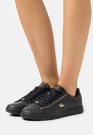 Lacoste Carnaby Evo Baskets Basses Black Noir Zalando Fr