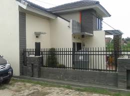 Pagar rumah minimalis 2 lantai type 36 desain rumah. 30 Model Pagar Tembok Minimalis Sederhana Terbaru 2021 Rumahpedia