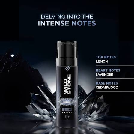 Wild Stone fragrance Intense Black Body Perfume 120 ml