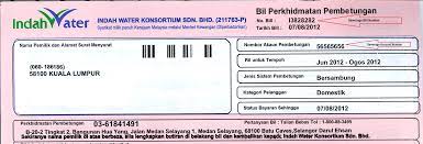 The indah water konsortium (iwk) thing really upset a lot of people. Indah Water Konsortium Sample Bill Standard Chartered Malaysia