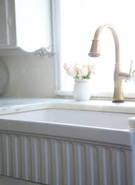 It could refer to everything except the kitchen sink as other people suggested. Farmhouse Sink Love French Country Cottage