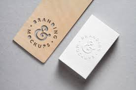 Download Cutout Wood Embossed B Card Mockup Fribly Embossed Business Cards Business Card Mock Up Business Cards Mockup Psd
