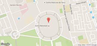 Stadionul arena nationala (national arena) are o capacitate de 55.634 de locuri, toate pe scaune. Arena Nationala Bucurestiul Meu Drag