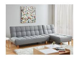 Order now for estimated delivery or pickup in august. Modulierbares Sofa Bettfunktion Stoff Esteban Grau Kaufen