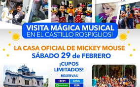 Mickey mouse is an animated character created by walt disney and ub iwerks. Visita Magica Casa Oficial De Mickey Mouse Peru Joinnus