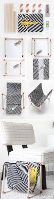 Realiser Un Porte Revues Blanc Cuivre Tissugeometrique Diy Magazine Diy Furniture Diy Deco