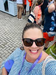 Visiting peach farm in South Carolina