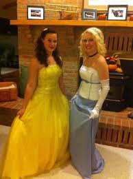 Diy Halloween Costumes Use Old Prom Dresses And Bridesmaids Dresses We Were Cinderella And Belle Prom Dresses For Teens Red Prom Dress Long Prom Dresses