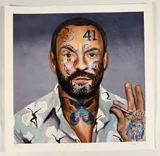 Frank Divita (b.1949 Mt) ''rainbow'' Trout Signed &