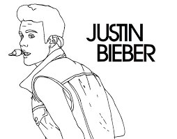 All justin bieber coloring pages are free and printable. Drawing Justin Bieber 122466 Celebrities Printable Coloring Pages