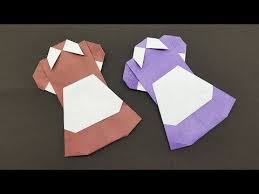 How To Make Origami Dresses Paper Crafts Wedding Dress Youtube In 2020 Paper Crafts Wedding Origami Dress Paper Crafts