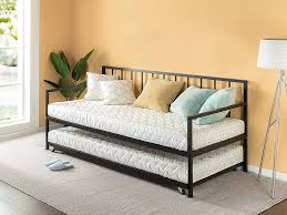 Amazon Com Folding Beds For Adults With Mattress Twin Mattress Size Pop Up Trundle Pop Up Trundle Bed