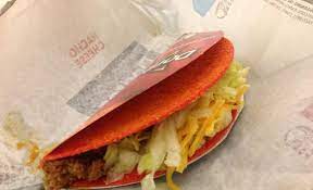 Fiery Doritos Locos Taco
