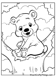 There are only 8 living species of bear and each has stocky legs a. Bear Coloring Pages Updated 2021