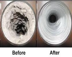 Pull the dryer from the wall and unscrew the locks that connect the duct to the exhaust pipe. Professional Dryer Vent Cleaning Services Ned Stevens