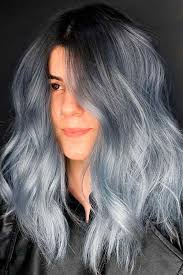 Whatever grey ombré hair look you're aiming for, you'll be sure to find something that works for you in this collection 15 Try Grey Ombre Hair This Season Lovehairstyles Com