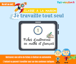 Jour 1 Classe A La Maison Je Travaille Tout Seul En 2020 En Maths Pass Education Orpheecole