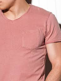 Men S Plain T Shirt S1037 Powder Pink Modone Wholesale Clothing For Men