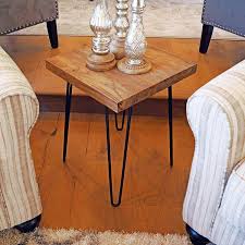 Amazon Com Welland Square Old Elm Wood End Table Rustic Surface Side Table Kitchen Dining Wood End Tables End Tables Coffee Table Wood