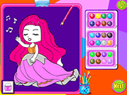 In this game you will find 16 different pictures which have to be colored as fast as you can to obtain a great score at the end of the game. Princess Coloring Book Game Play Online At Y8 Com