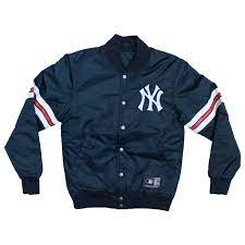 Went to the empire state building, 9/11 memorial and museum, and a new york yankees game at yankee stadium!! Herren Jacke Majestic New York Yankees Elmwood Satin Sportartikel Sportega
