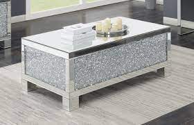 99 get it as soon as tue, aug 17 Rectangular Coffee Table Clear Mirror