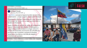 Colombia for the winner of the match, with a probability of 78%. No Venezolanos No Quitaron La Bandera De Colombia Para Subir La Venezolana En Ocana Colombiacheck