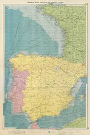 A taste of portugal spain france italy 20 day tour. Spain Portugal Western France Ports Sea Chart Bordeaux Lisbon Large 1959 Map