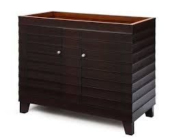 Home 42 bathroom vanities page 1 of 1. Wave 42 Inch Dark Espresso Bathroom Vanity Without Top