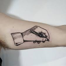 Check spelling or type a new query. Fine Line Hand Holding Pen By Nick Whybrow Jayne Doe In Hornchurch London Hand Tattoos Hand Holding Tattoo Pen Tattoo