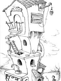 The lorax is based on the dr. Onceler Redemption House Coloring Pages House Colouring Pages The Lorax Coloring Pages
