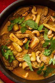 Coconut Chicken Curry With Cashews Recipe Recipe Cashew Recipes Coconut Curry Chicken Curry