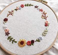 Embroidery patterns free pdf lots of patterns. Cute Floral Wreath Hand Embroidery Pattern Pdf Download Etsy Hand Embroidery Patterns Free Embroidery Flowers Pattern Hand Embroidery Pattern