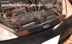 Engine oil change due reset procedure 2012 ford focus how to. How To Change The Radiator Grille On Ford Focus 2000 2004 Reset Service Light Reset Oil Life Maintenance Light Reset