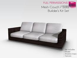 How to make corner sofa set frame. Second Life Marketplace 50summersale Full Perm Mesh Couch Sofa Builder S Kit Set