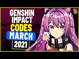 (code not yet activated, should go live june 9 with the genshin impact launch on epic. Genshin Impact Codes Fur Marz 2021