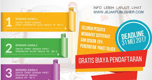 Mungkin jika ada pertanyaan lagi. Lomba Menulis Novel 2017 Tema Bebas Dan Gratis Jejak Publisher Info Lomba 2021 Terbaru