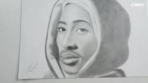 ''draw for fun''follow along to learn how to draw tupac step by step,. How To Draw Tupac Tutorial Youtube
