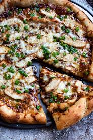 Honey Barbecue Chicken Pizza From Brunei The Foreign Fork Recipe Honey Barbecued Chicken Honey Barbecue Barbecue Chicken Pizza